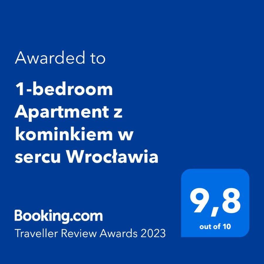 Apartment Z Kominkiem W Sercu Wroclawia Eksteriør bilde